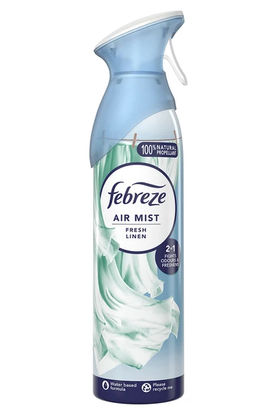 4 ADET Febreze Oda Kokusu Aerosol 185 ml Kumaş Ferahlığı ürün görseli 1