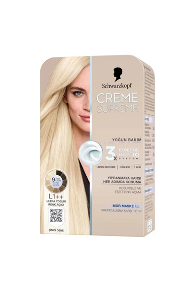Creme Supreme Ultra Yoğun Saç Açıcı L1++ ürün görseli 1