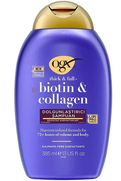Ogx Biotin Collagen Şampuan 385 ml ürün görseli 1