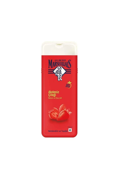 Le Petit Marseillais Duş Jeli 400 ml Akdeniz Çileği ürün görseli 1