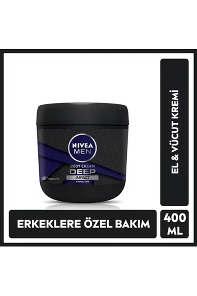 Nivea Men Krem 400 ml Deep ürün görseli 1