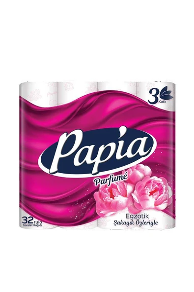 Papia Tuvalet Kağıdı 32'li Egzotik 3 Katlı ürün görseli 1