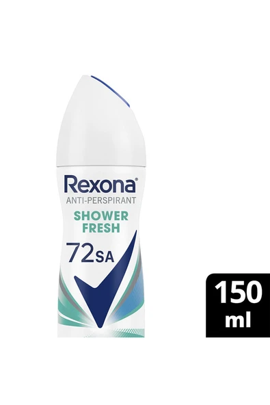 2 ADET Rexona Women Shower Fresh Deodorant 150 ml ürün görseli 1