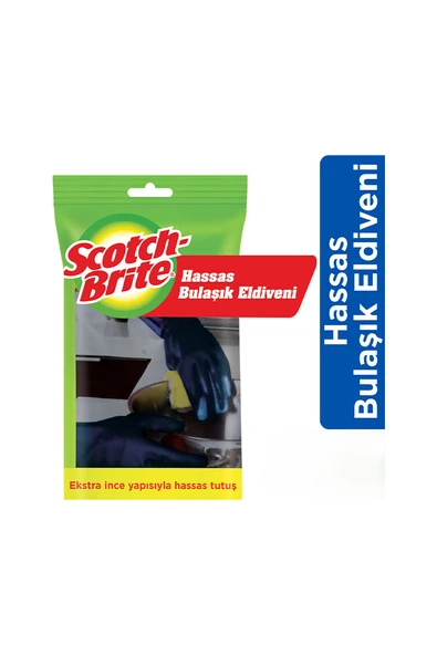3 ADET Scotch Brite Eldiven Hassas Orta 7 - Resim 2