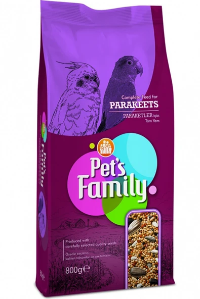 Pets Family Paraket Yemi 800g ürün görseli 1