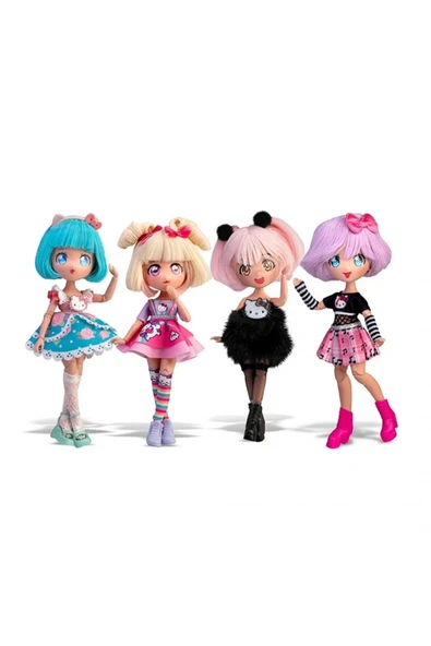 2 ADET Hello Kitty Manga Bebek CDU6 - Resim 2