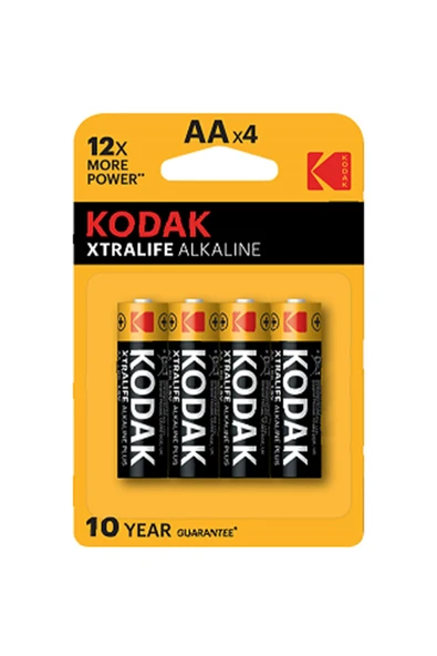 2 ADET Kodak Xtralife Alkalin Kalem Pil 4'lü ürün görseli 1
