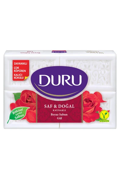 4 ADET Duru Sabun 600 g Gül - Resim 2