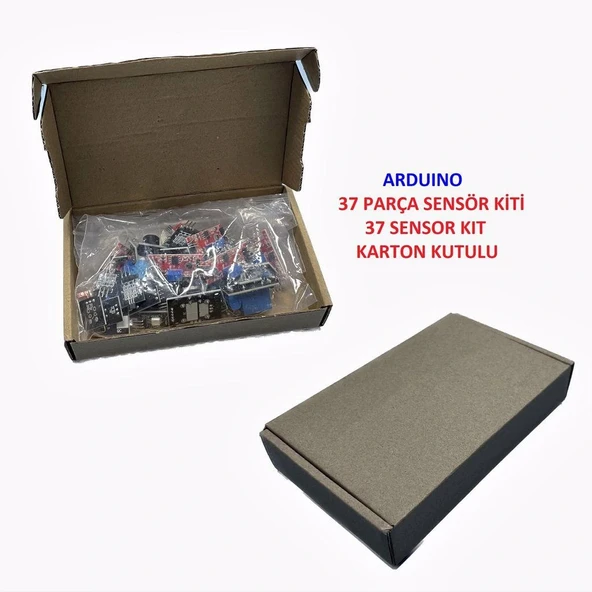 Arduino Uyumlu Sensör Modül Seti Sensor Kit 37 Parça Karton Kutulu - Resim 3