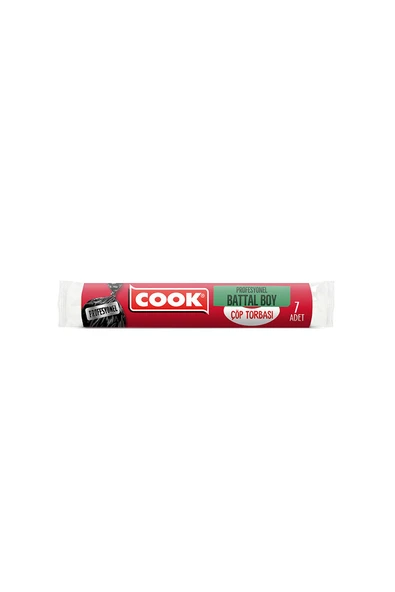 Cook Çöp Torbası Profesyonel Battal Boy 10'lu - Resim 2