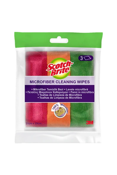 Scotch Brite Mikrofiber Bez 3'lü - Resim 2