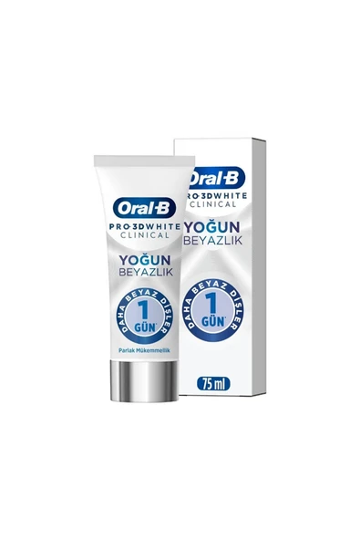 4 ADET Oral-B Diş Macunu Clinical Parlak Mükemmellik 75 ml ürün görseli 1