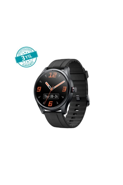 2 ADET ttec Tempus 35 mm TFT Ekranlı Yuvarlak Metal Kasa Akıllı Saat 2SW02S-Siyah ürün görseli 1