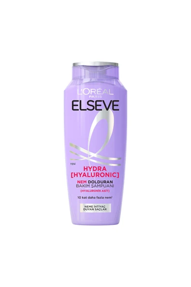 2 ADET Elseve Hydra Hyaluronic Nemi Dolduran Bakım Şampuanı 300 ml ürün görseli 1