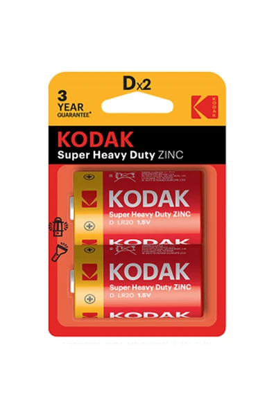 Kodak Çinko Karbon Büyük Boy 2'li ürün görseli 1