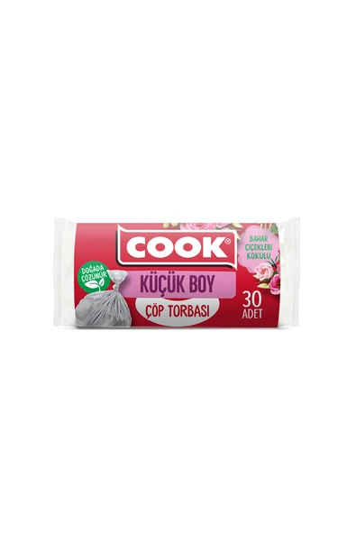 Cook Çöp Torbası Küçük Boy Bahar Kokulu 30'lu ürün görseli 1
