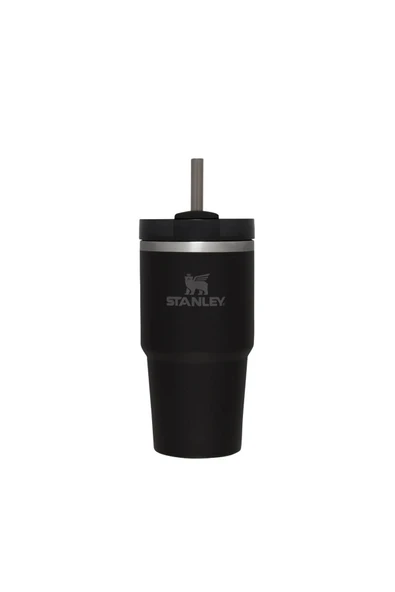 Stanley Quencher H2.O FlowState Tumbler Pipetli Termos Blackl 0.6 Litre ürün görseli 1