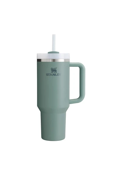 Stanley Quencher H2.O FlowState Tumbler Pipetli Termos Yeşil 1.18 Litre ürün görseli 1