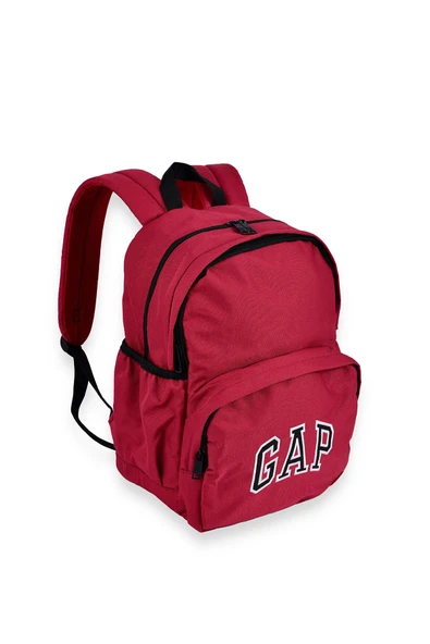 Gap Çift Bölme Sırt Çanta Bordo - Resim 2