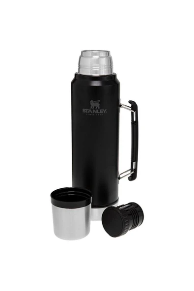 Stanley Legendary Klasik Vakumlu Termos Matte Black 1 Litre ürün görseli 1