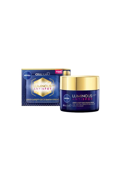 Nivea Luminous630 Leke Karşıtı Gece Kremi ürün görseli 1