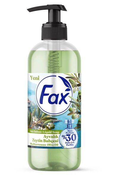 3 ADET Fax Sıvı Sabun Zeytinyağı 500 ml ürün görseli 1