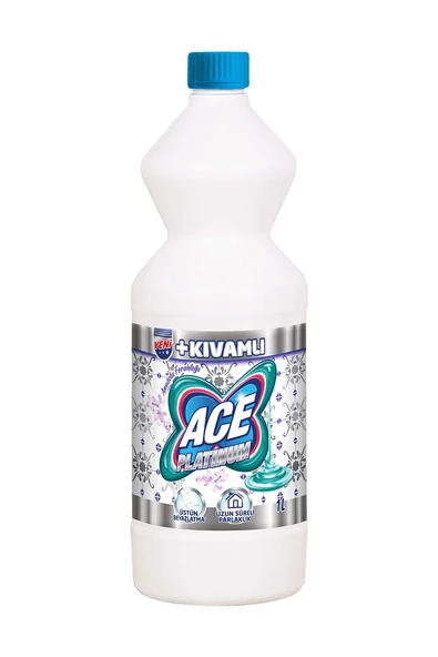 3 ADET Ace Platinum Anadolu Ferahlığı Çamaşır Suyu 1L ürün görseli 1