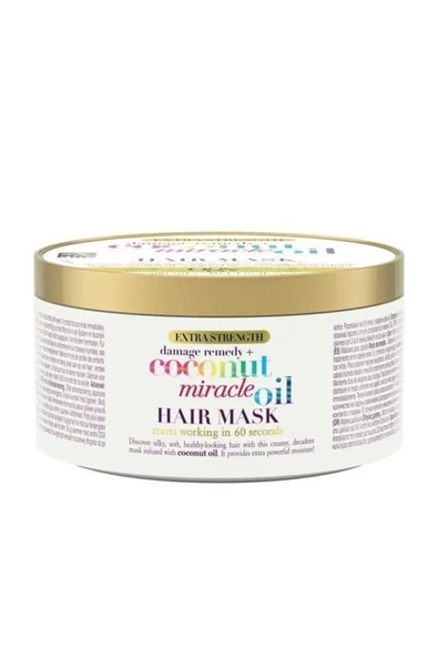 3 ADET Ogx Coconut Miracle Oil Saç Maskesi 300 ml ürün görseli 1
