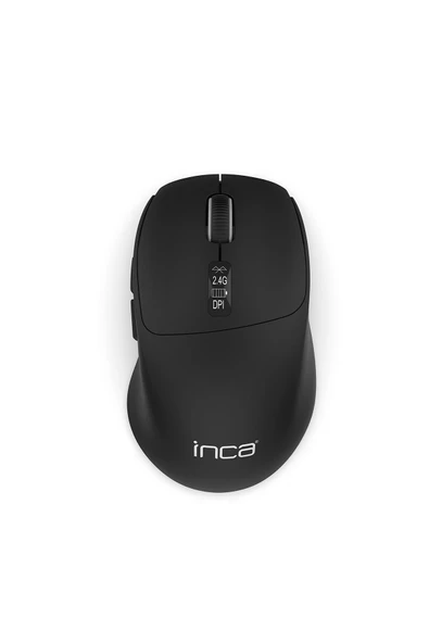 3 ADET Inca Wireless + Bluetooth Led Indicator Şarjlı Mouse IWM-397T ürün görseli 1