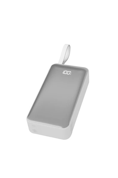 S-link G350 10000mAh PD35W+QC30W-HSC22,5W Beyaz LCD Taşınabilir Pil Şarj Cihazı Powerbank ürün görseli 1