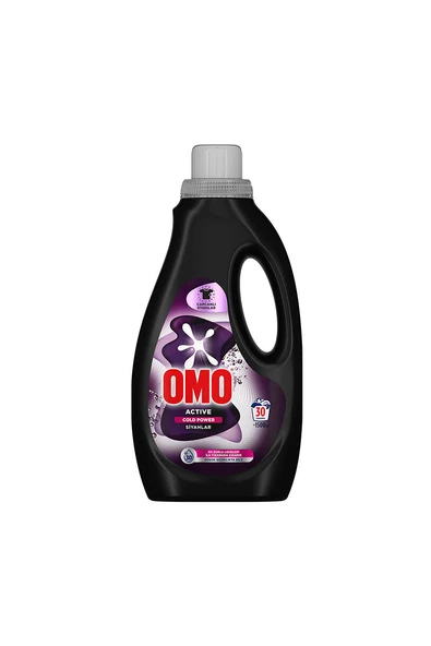 4 ADET Omo Sıvı Çamaşır Deterjanı Siyahlar 30 Yıkama 1500 ml ürün görseli 1