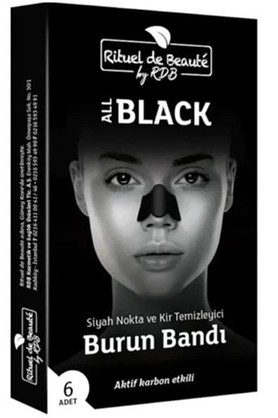 Aktif Karbon Burun Bandı 6'lı ürün görseli 1