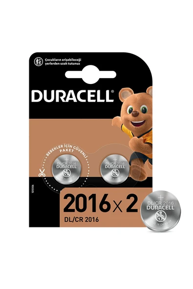Duracell Lityum 3 Volt 2'li Pil 2016 ürün görseli 1