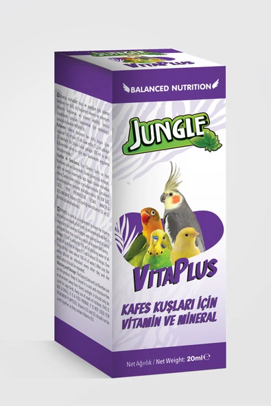 Vitaplus Kuş Vitamin ve Mineral 25ML ürün görseli 1