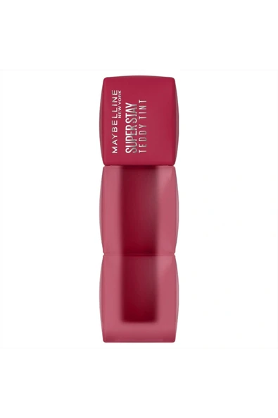 4 ADET Maybelline Super Stay Teddy Tint Uzun Süre Kalıcı Likit Mat Tint 50 Wild at Heart ürün görseli 1