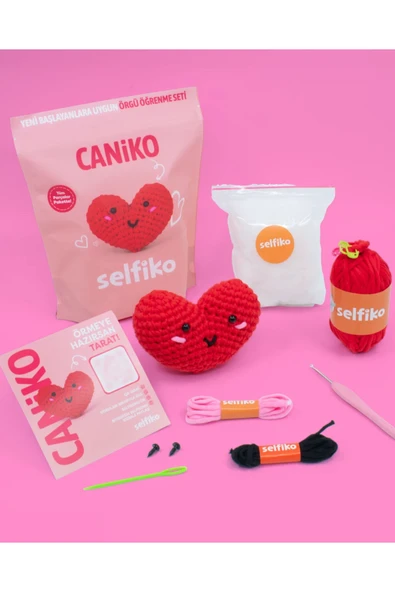3 ADET Selfiko Örgü Başlangıç Seti - Caniko - Resim 2
