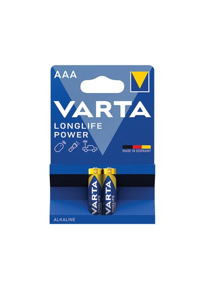 Varta Pil LongLife Power 2'Li İnce Pil ürün görseli 1