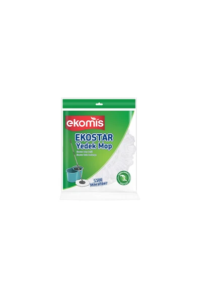 3 ADET Ekomis Ekostar Yedek Mop - Resim 2