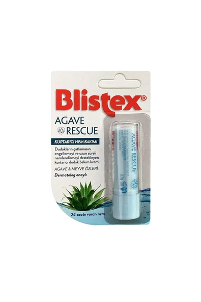 3 ADET Blistex Agave Rescue Dudak Bakım Kremi 3.7 gr ürün görseli 1