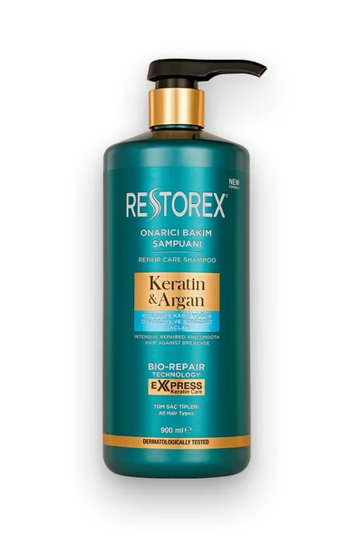 3 ADET Restorex 900 ml Keratin-Argan Şampuan ürün görseli 1