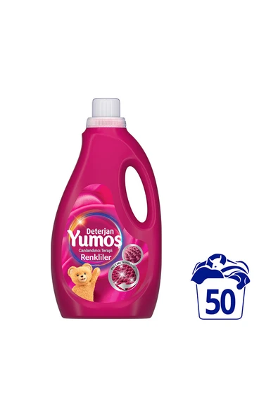 Yumoş Sıvı Deterjan Renkliler 50 Yıkama 2500 ml ürün görseli 1