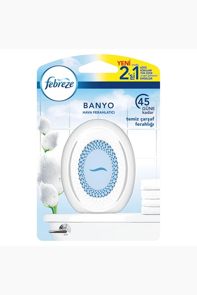 4 ADET Febreze Banyo Çarşaf Ferahlığı ürün görseli 1