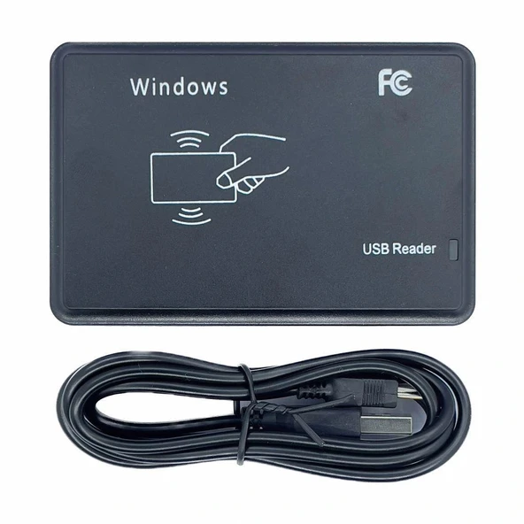 13.56 MHz RFID Kart Etiket Okuyucu Rfid USB Card Reader ürün görseli 1