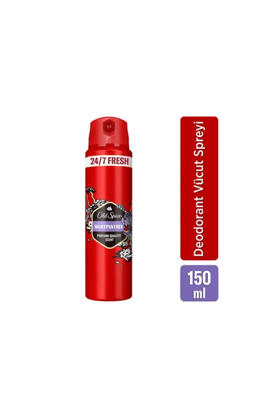 3 ADET Old Spice Nightpanther Deodorant 150 ml ürün görseli 1