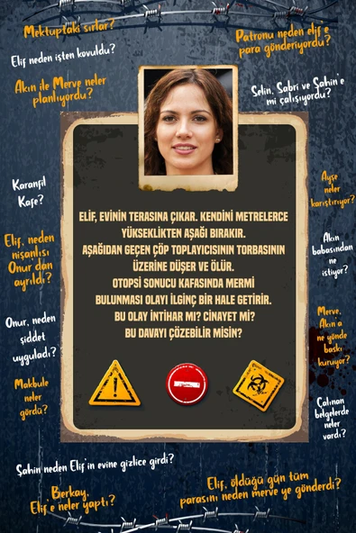 4 ADET Çözülmemiş Davalar Çöpteki Kadın Cesedi CDL01 - Resim 2