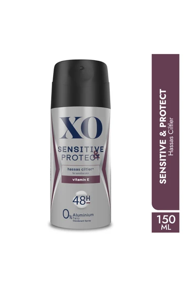 4 ADET Xo Deodorant Erkek 150ml Sensitive Protect ürün görseli 1
