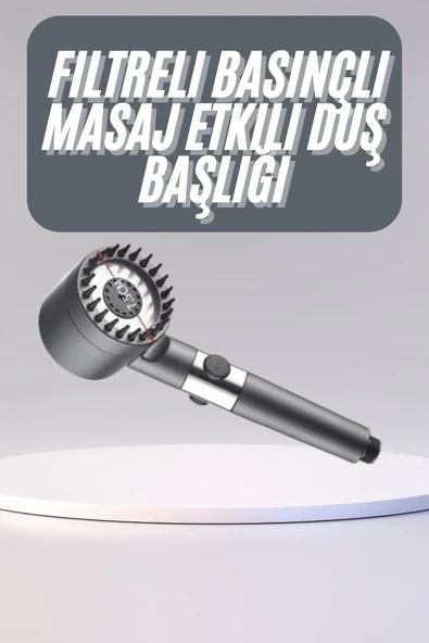 Yüksek Performanslı Masaj Etkili Su Tasarruflu Duş Başlığı Krom Kaplama Uzun Ömürlü ürün görseli 1