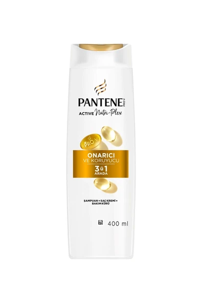 4 ADET Pantene Onarıcı Bakım 3+1 400 ml Şampuan ürün görseli 1