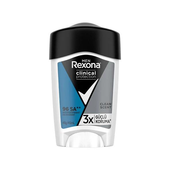 4 ADET Rexona Stick Clinical Clean Scent Erkek 45 ml ürün görseli 1