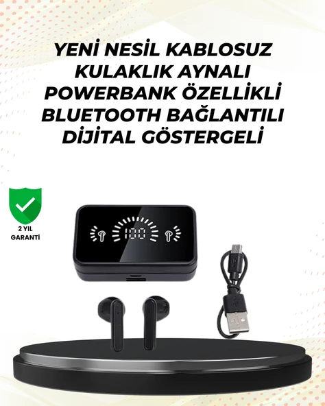 Bluetooth 5.1 Destekli  Bluetooth Kulaklık - Anc Ve Stereo Sesli ürün görseli 1